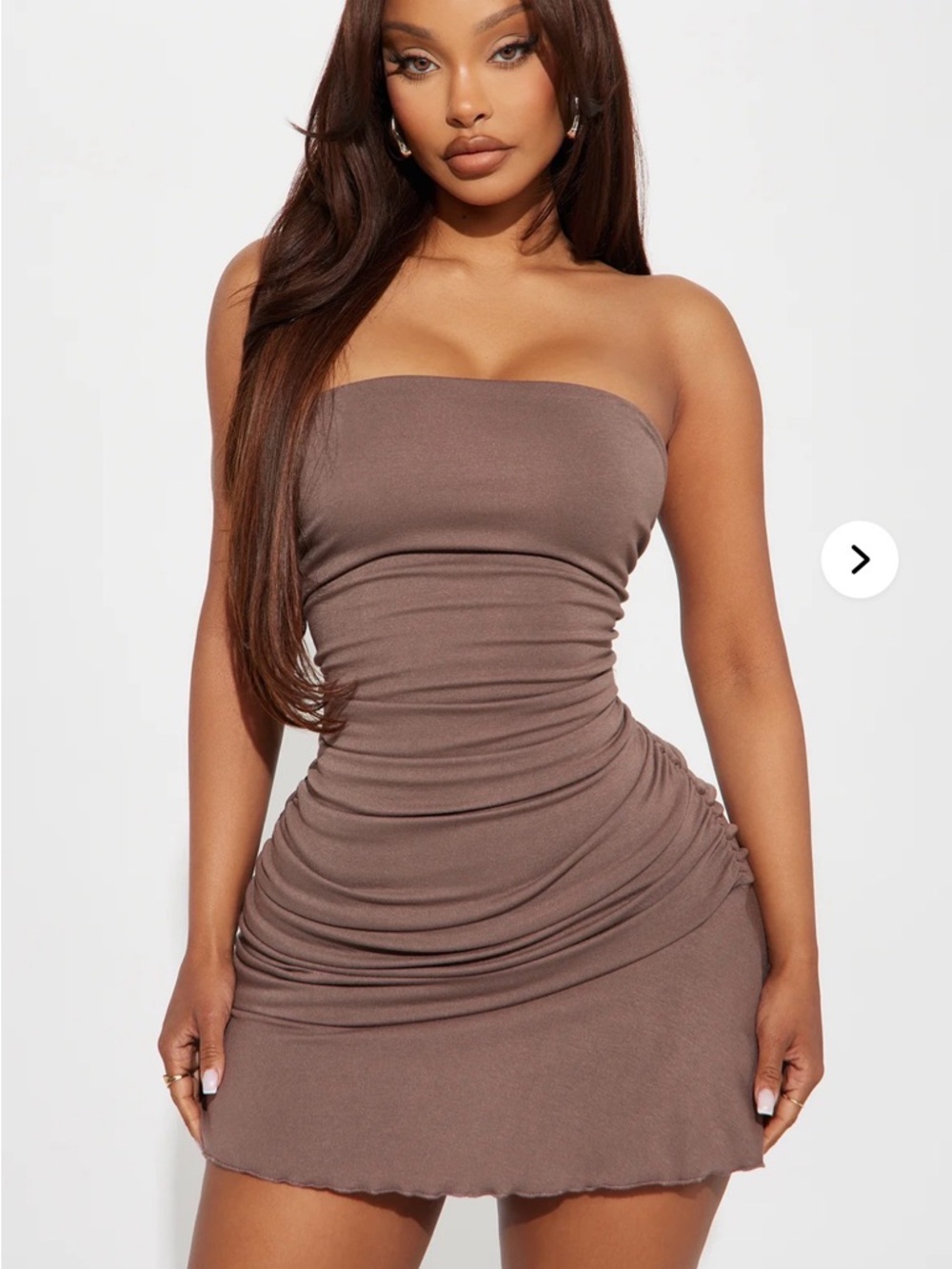 FASHION NOVA Kaya Strapless Dress